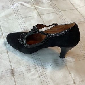 Sofft heels 8W black suede